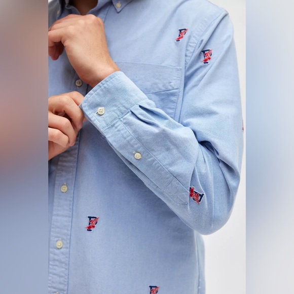 NWT Polo Ralph Lauren Classic Embroidered Icon Long Sleeve Oxford Shirt - Picture 5 of 6